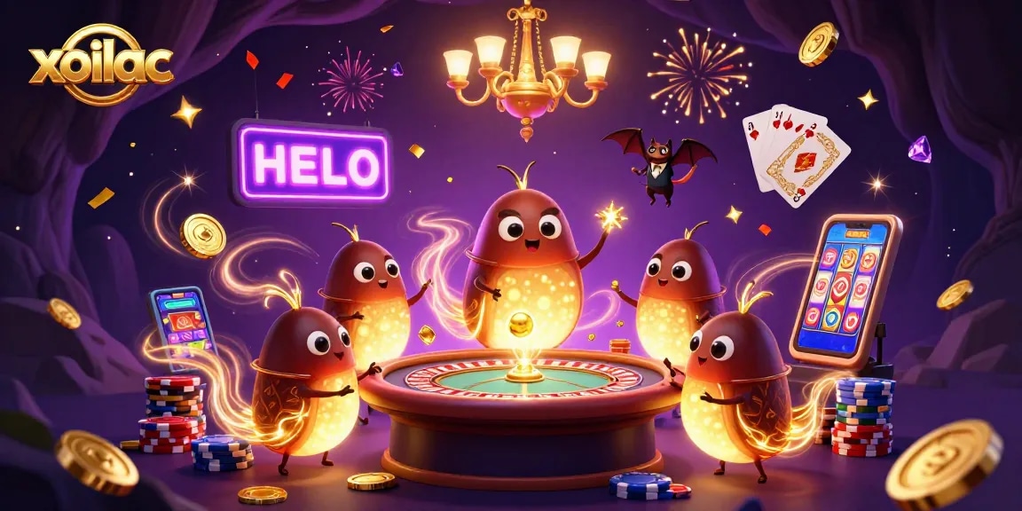 Enjoy gaming excitement at Xoilac while experiencing dynamic wins with bioluminescent glowworms.