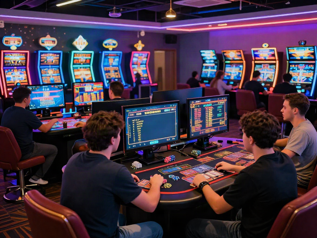 Engaging online gaming experience at NBET casino with diverse players.