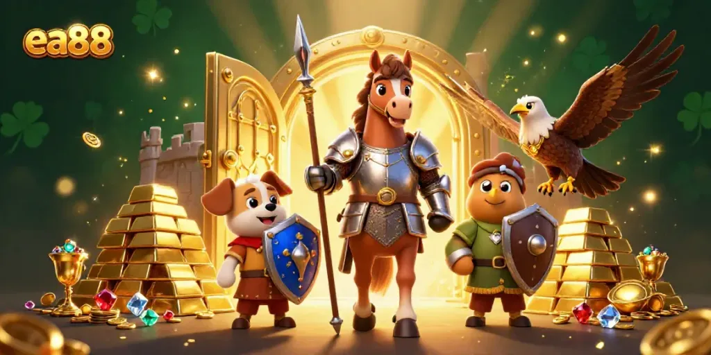 Experience the thrill at ea88 with captivating medieval themed casino gaming elements.
