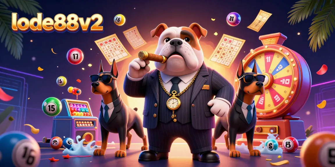 Engage in thrilling lottery action with lode88v2 featuring captivating scenes of vibrant slots and prizes.
