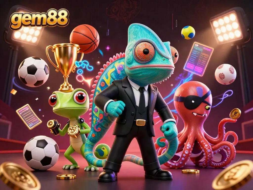 Place bets and win at gem88, the online casino featuring dynamic sports elements and thrilling characters.