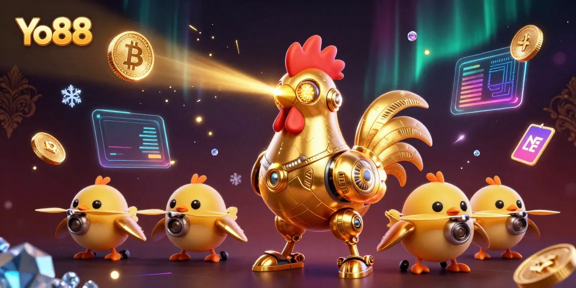 Engage with Yo88's thrilling gaming experience featuring vibrant characters and dynamic casino elements.